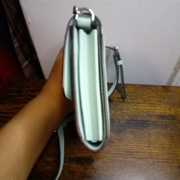 Michael Kors, Women's, Crossbody Bag, Color Blue, Snap Closure - Picture 6 of 16